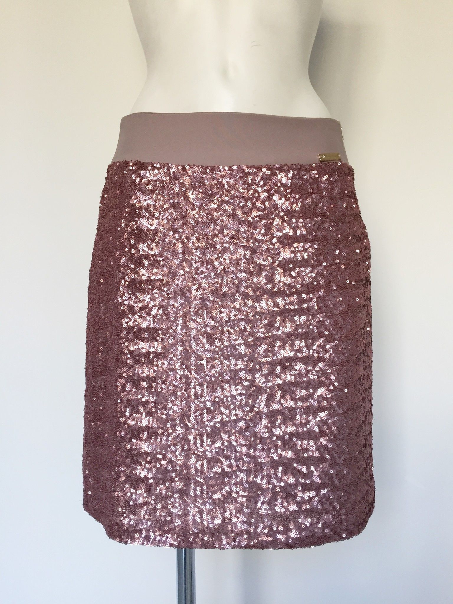 Manu Palmi Skirt with Paillettes Cod.E158