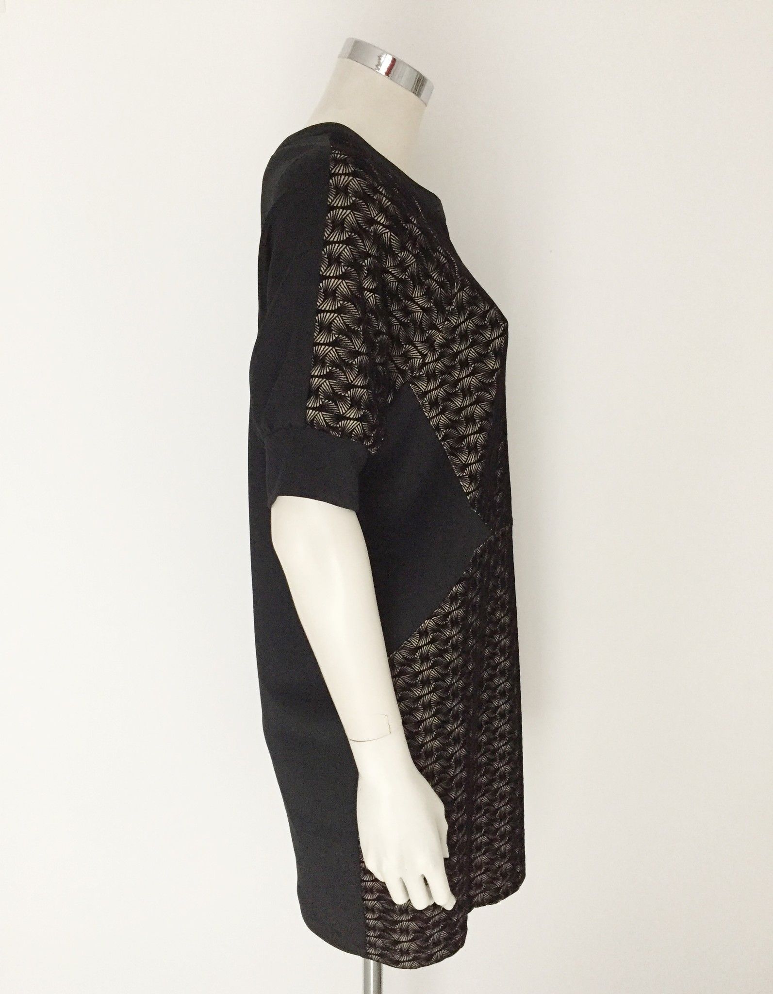 Short Sleeve Dress Optical Fantasy Cod.3013819