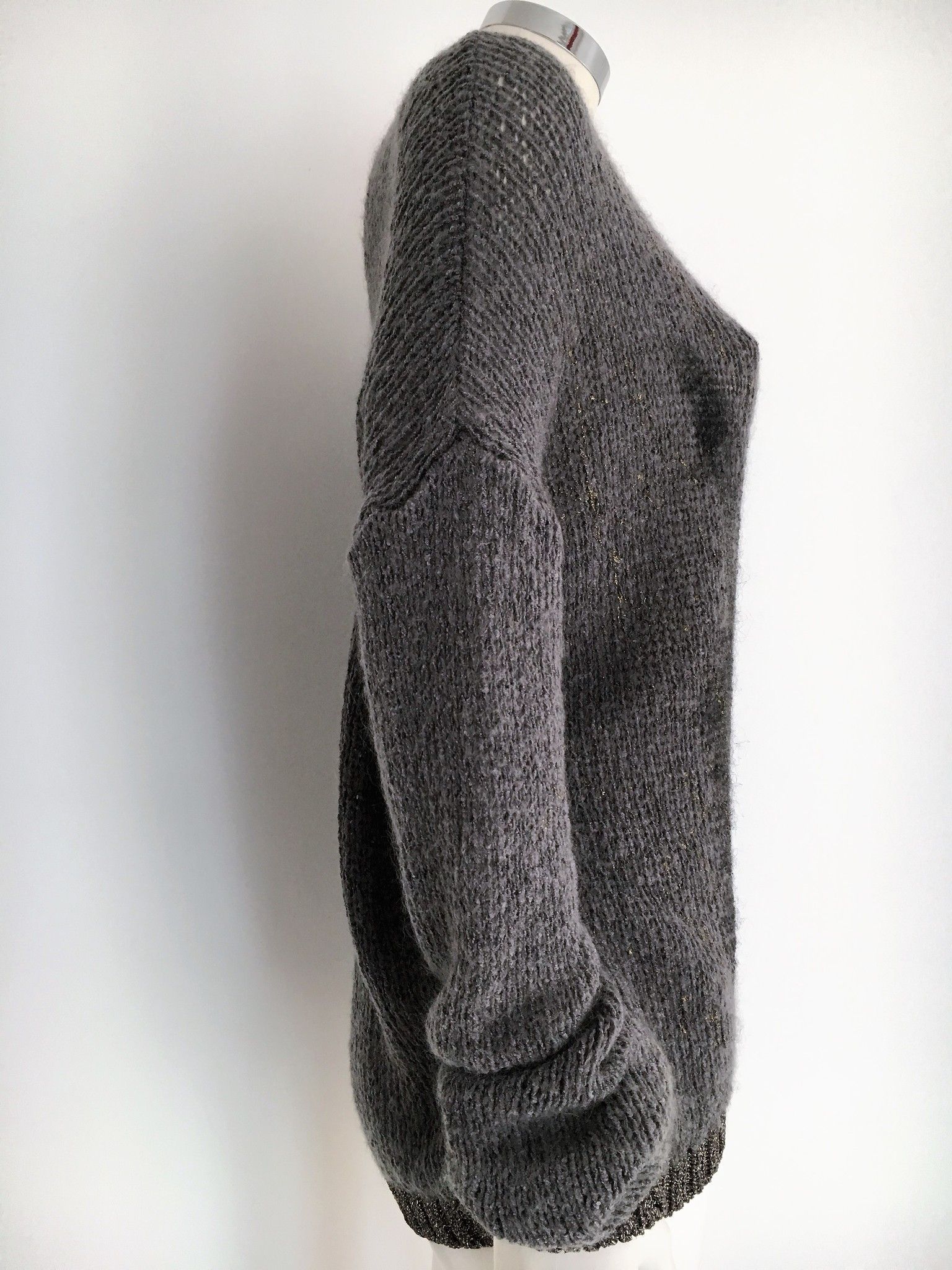 LadyBug Sweater with wool and Lurex print Cod.SF868