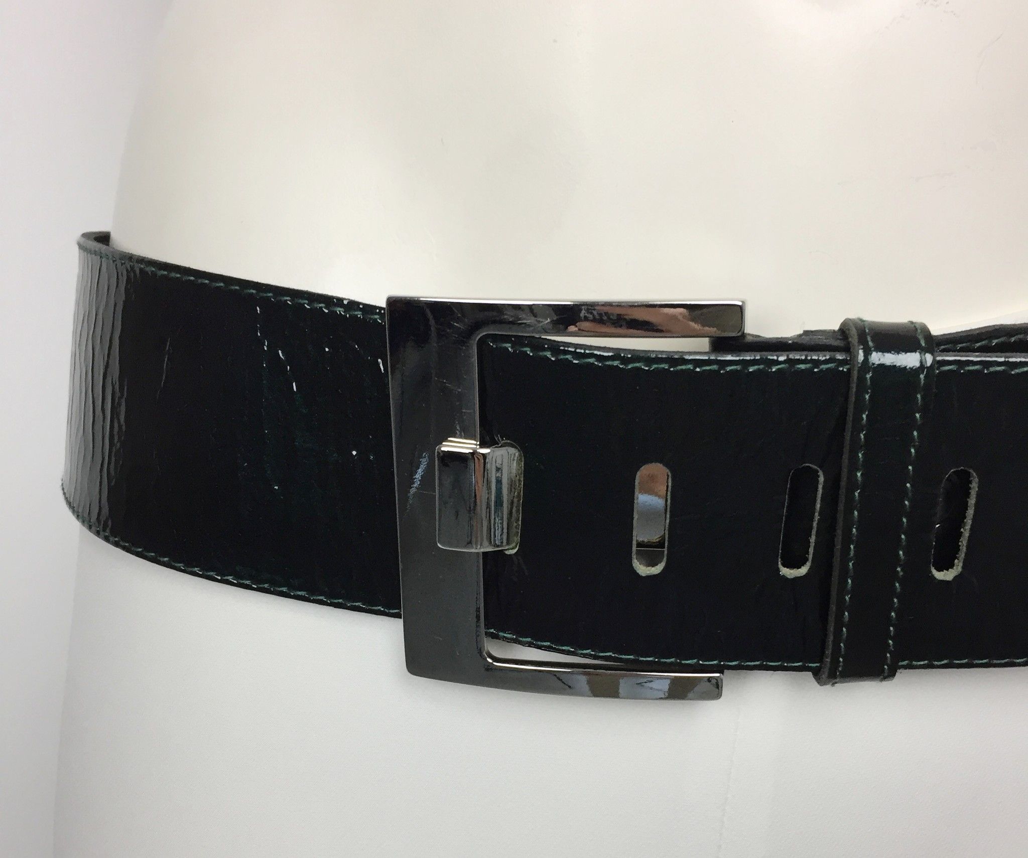 LadyBug Leather Belt with Stainless Steel Buckle Cod.9845