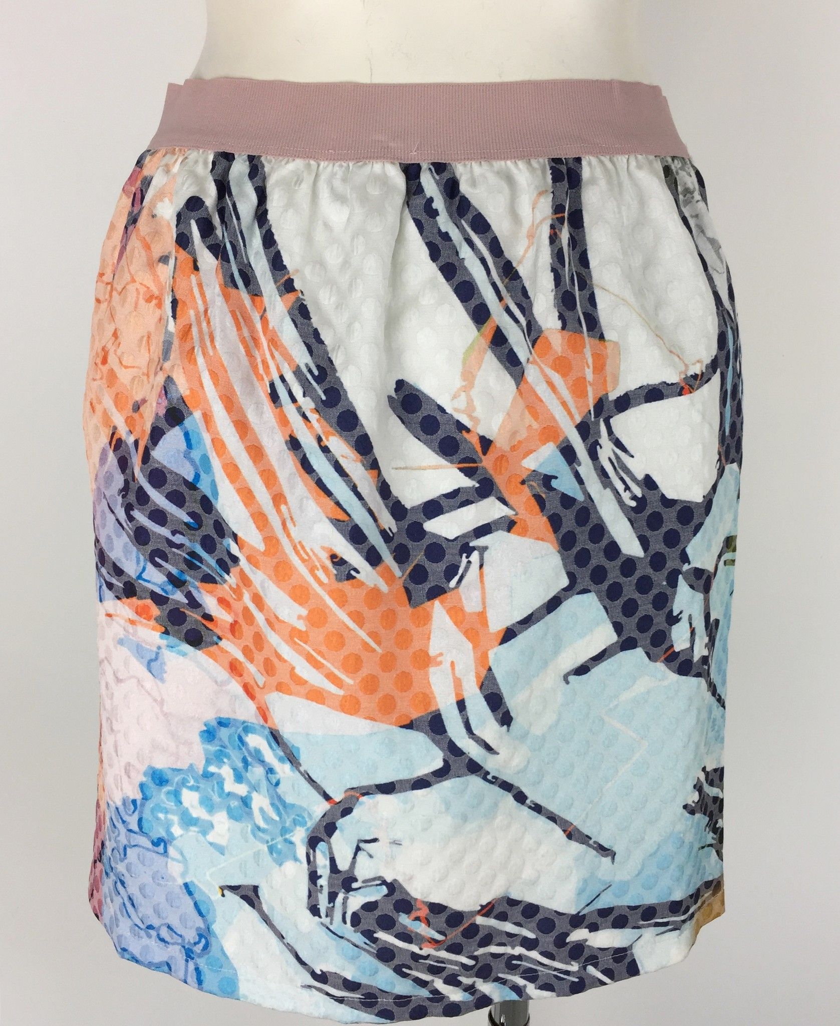 LadyBug Flared Skirt in Floral Fancy Cod.UF0269