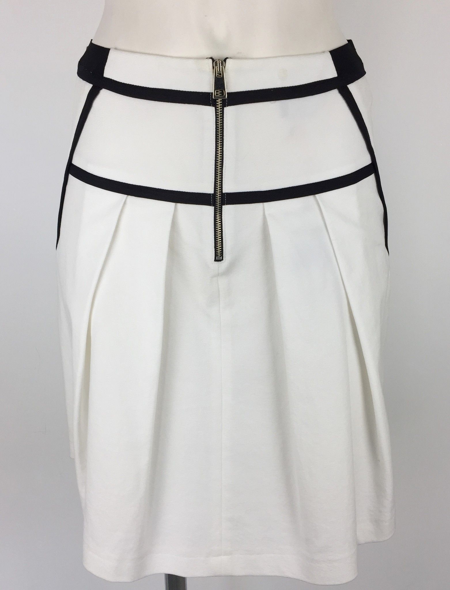 Atos Lombardini Flared Skirt with Black Inserts Cod.TQ1191