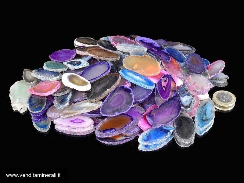 Agata - 100 pezzi in piccole fette