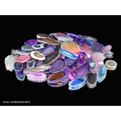 Agata - 100 pezzi in piccole fette