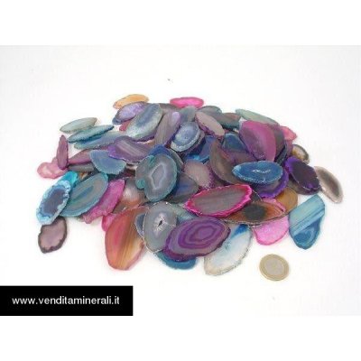 Agata - 100 pezzi in piccole fette