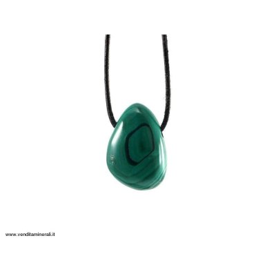 Pendente in malachite