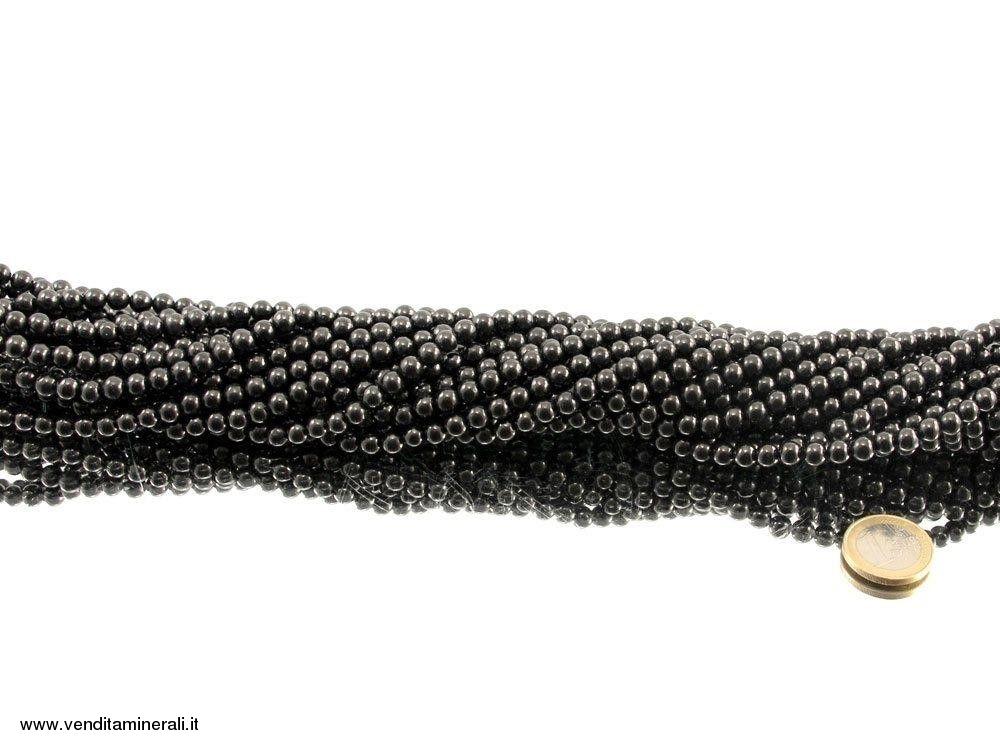 Catena da 8 mm di shungite