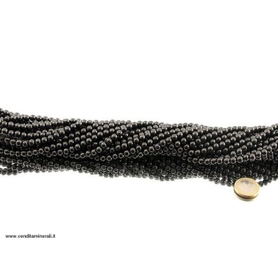 Catena da 8 mm di shungite