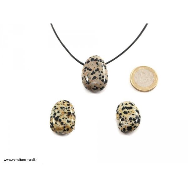 Pendente in diaspro dalmata