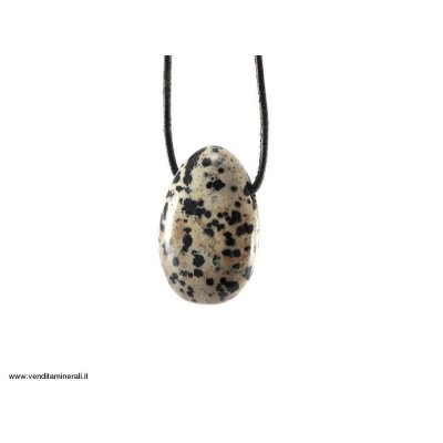 Pendente in diaspro dalmata