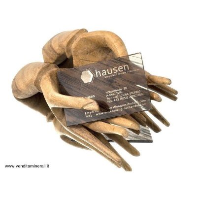 Lamella ossidiana - biglietto da visita esclusivo 500 pezzi