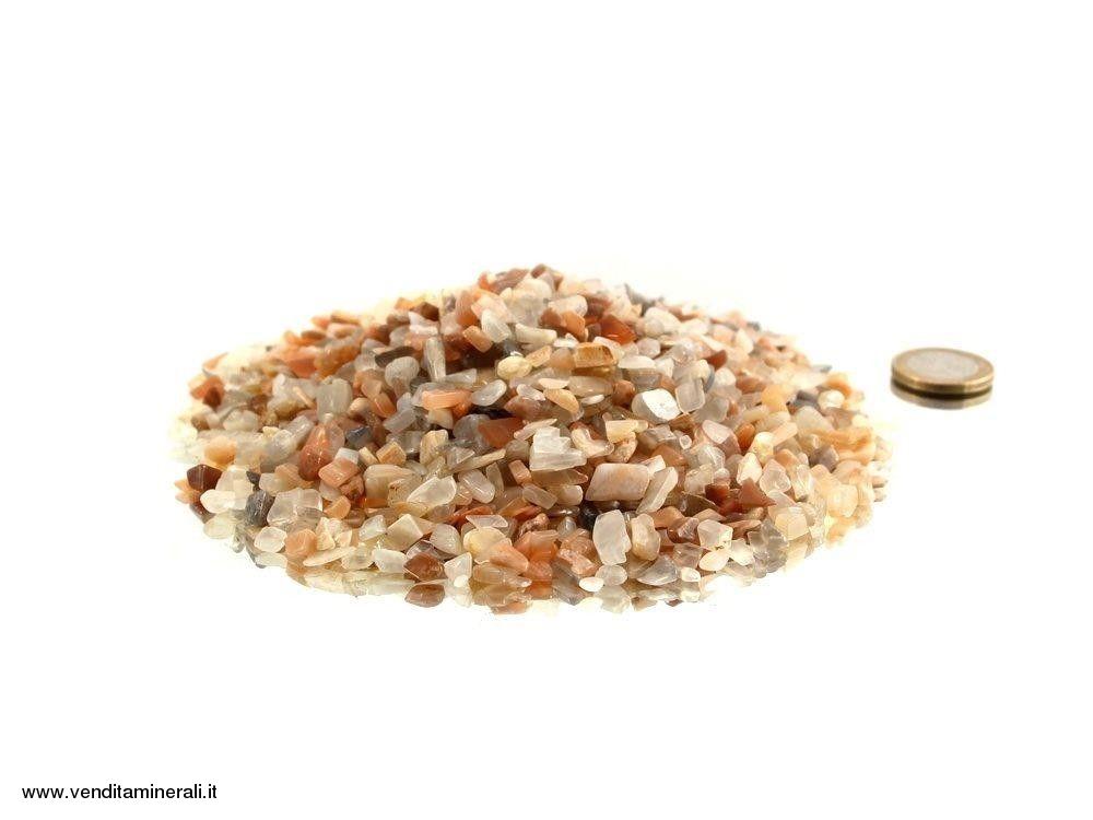 Ciottoli con pietre di luna mini - 0,5 kg