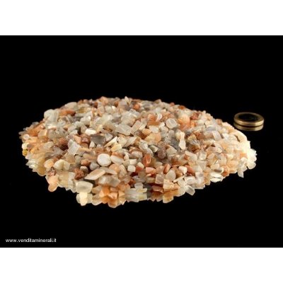 Ciottoli con pietre di luna mini - 0,5 kg