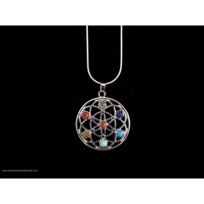 Ciondolo Chakra a fiore