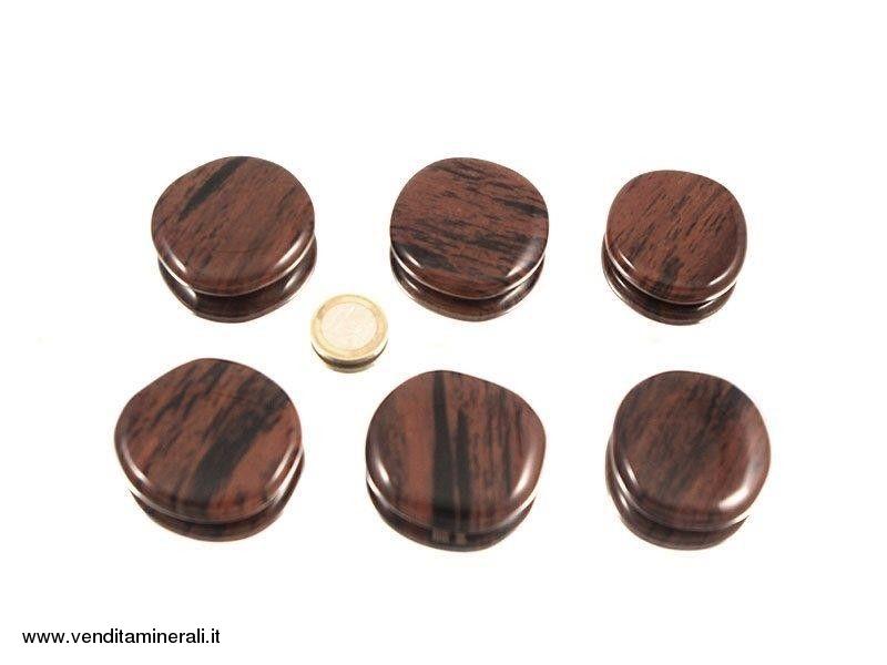 Pietra tascabile di ossidiana di mogano - 0,5 kg