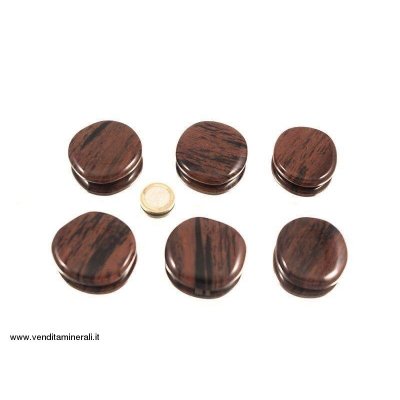 Pietra tascabile di ossidiana di mogano - 0,5 kg