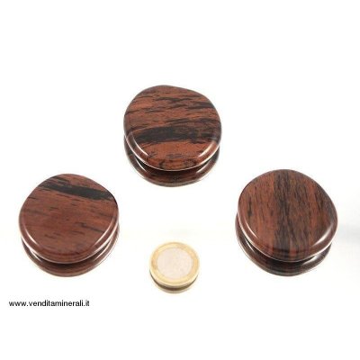 Pietra tascabile di ossidiana di mogano - 0,5 kg