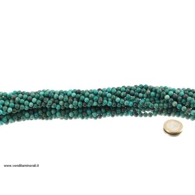 Filo a sfera in Crisocolla 4 mm