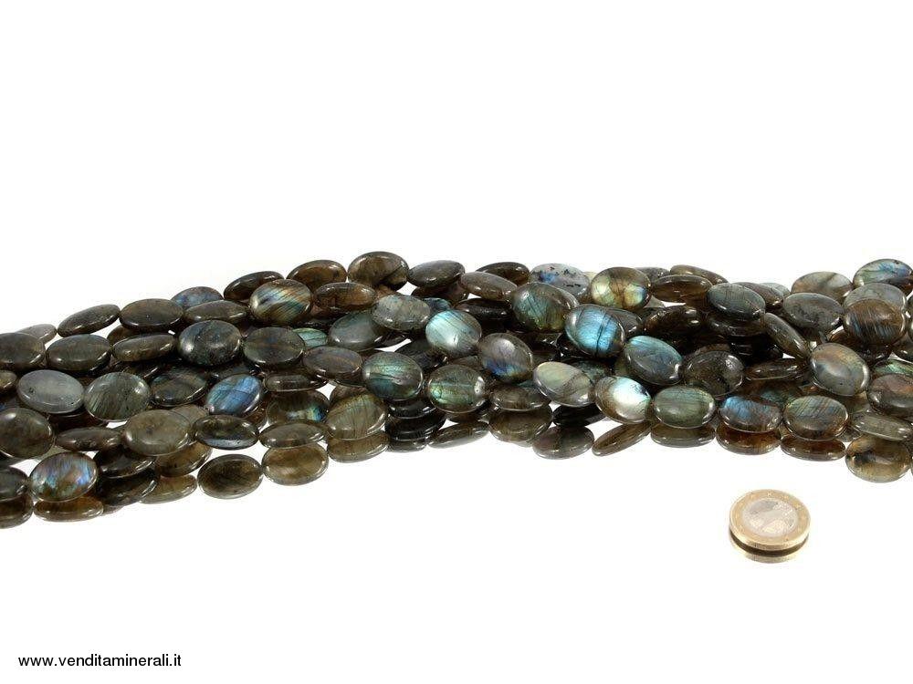 Filo di catena di ellissi labradorite