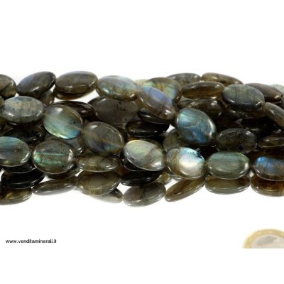 Filo di catena di ellissi labradorite