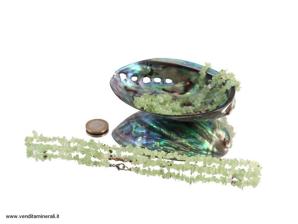 Catena di schegge prehnite