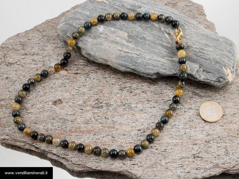 Catena di sfere in nichelite 8 mm / 50 cm