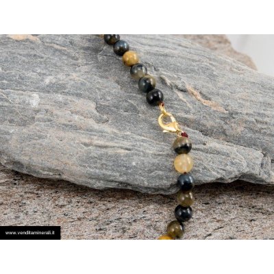 Catena di sfere in nichelite 8 mm / 50 cm