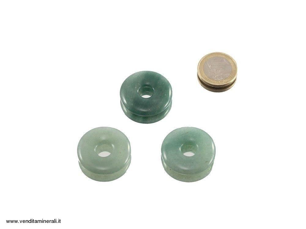 Avventurina a forma di ciambelle - 30 mm