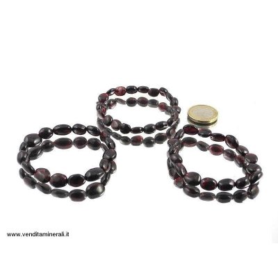 Braccialetto di pepite di granato