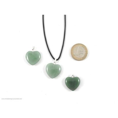 Cuore di Aventurine 20 mm - 10 pezzi