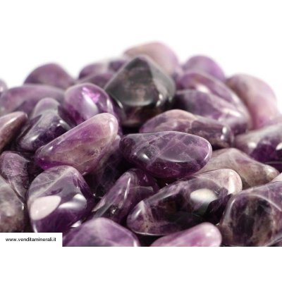 Pietre burattate di qualita' Ametista B 0,5 kg