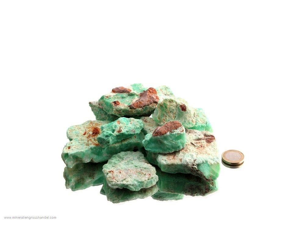 Pietre grezze di crisoprasio - 0,5 kg