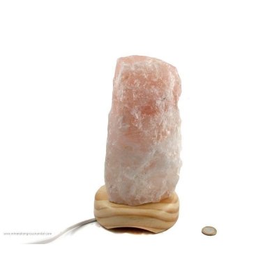 Lampada al quarzo rosa
