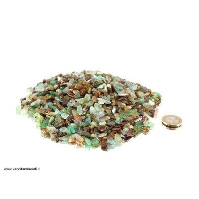 Pietre burattate mini di crisoprasio 0,5 kg