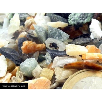 Miscela di pietre ruvide 0,5 - 1,5 cm 1 kg