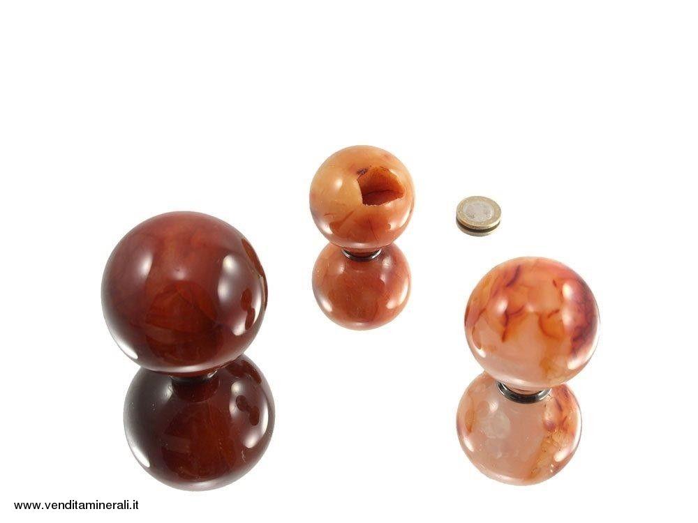 Palline di corniola - 0,5 kg