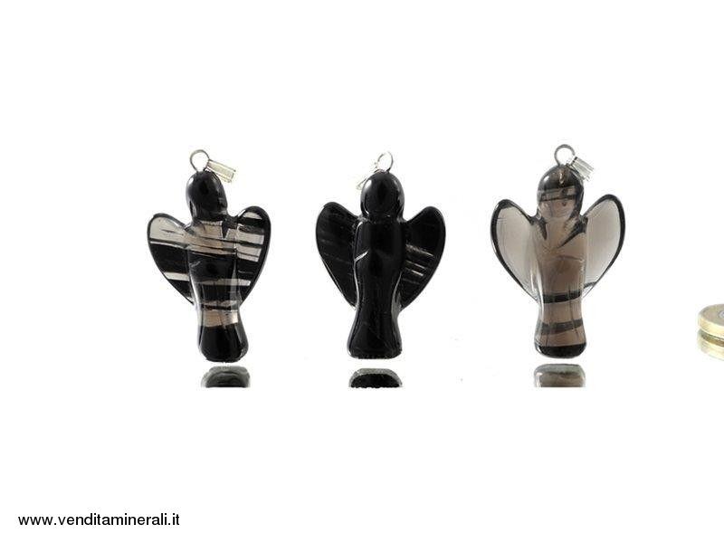 Ciondolo angelo obeliano lamellare - 1 pz