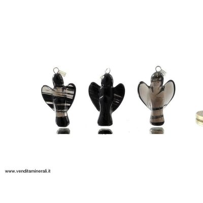 Ciondolo angelo obeliano lamellare - 1 pz