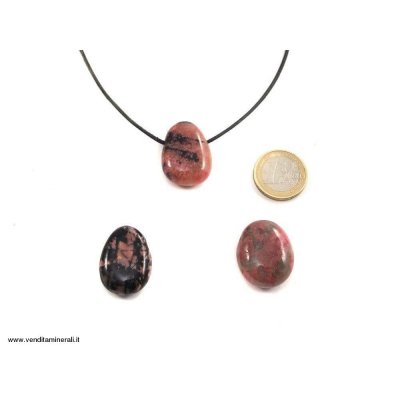 Pendenti in rodonite
