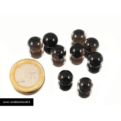 Palline di ossidiana - 10 pezzi