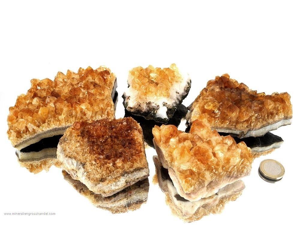 Ghiandole di cristallo di citrino - 1 kg