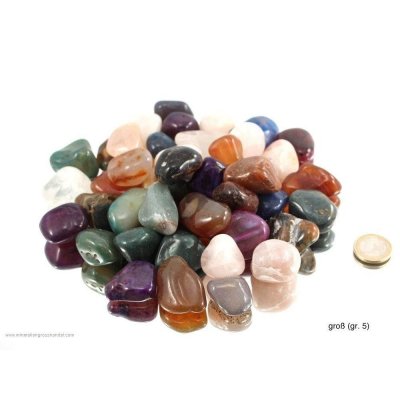 Mix di pietre burattate