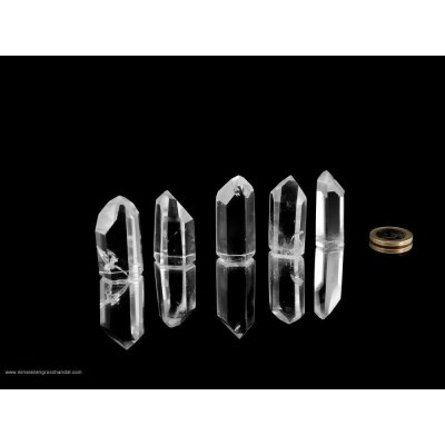 Cristallo di rocca - singolo cristallo lucido - 1 pezzo