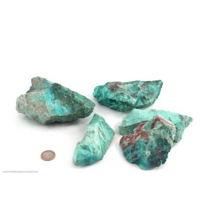 Pietre grezze di Criosocolla - 0,5 kg