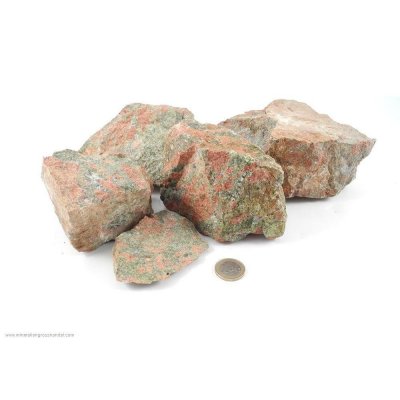 Pietre grezze di Unakite - 1 kg