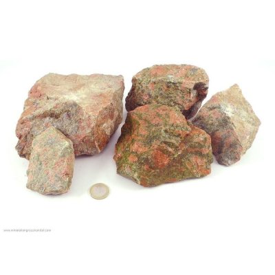 Pietre grezze di Unakite - 1 kg