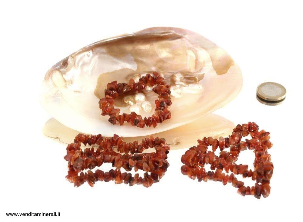 Bracialetti splitter in Corniola