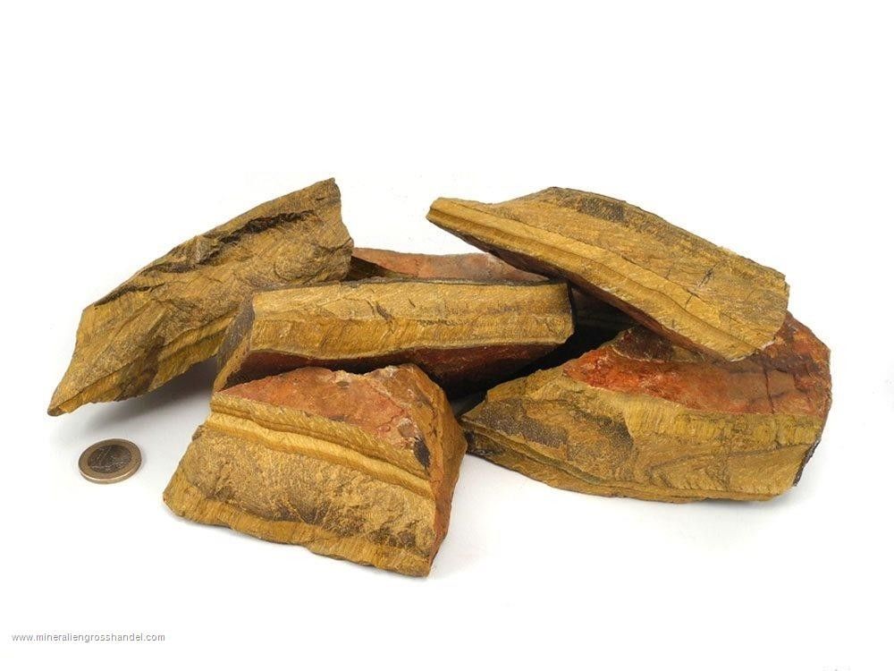 Pietre grezze di occhio di tigre - 1 kg