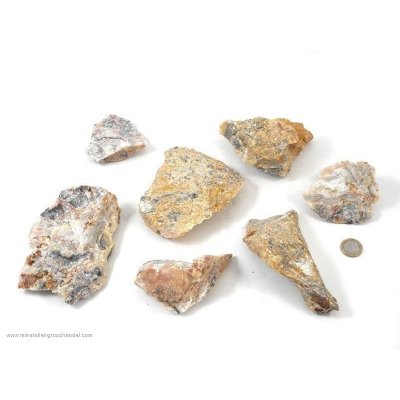 Pietre grezze dell'agata australiana Crazy Lace - 1 kg