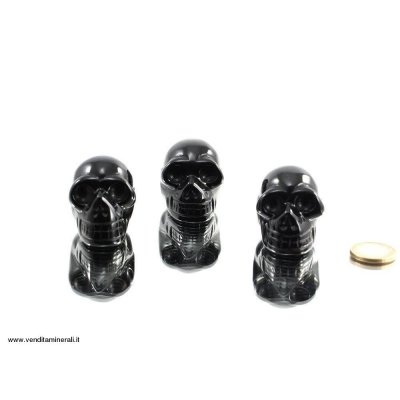 Lamelle in cristallo di ossidiana